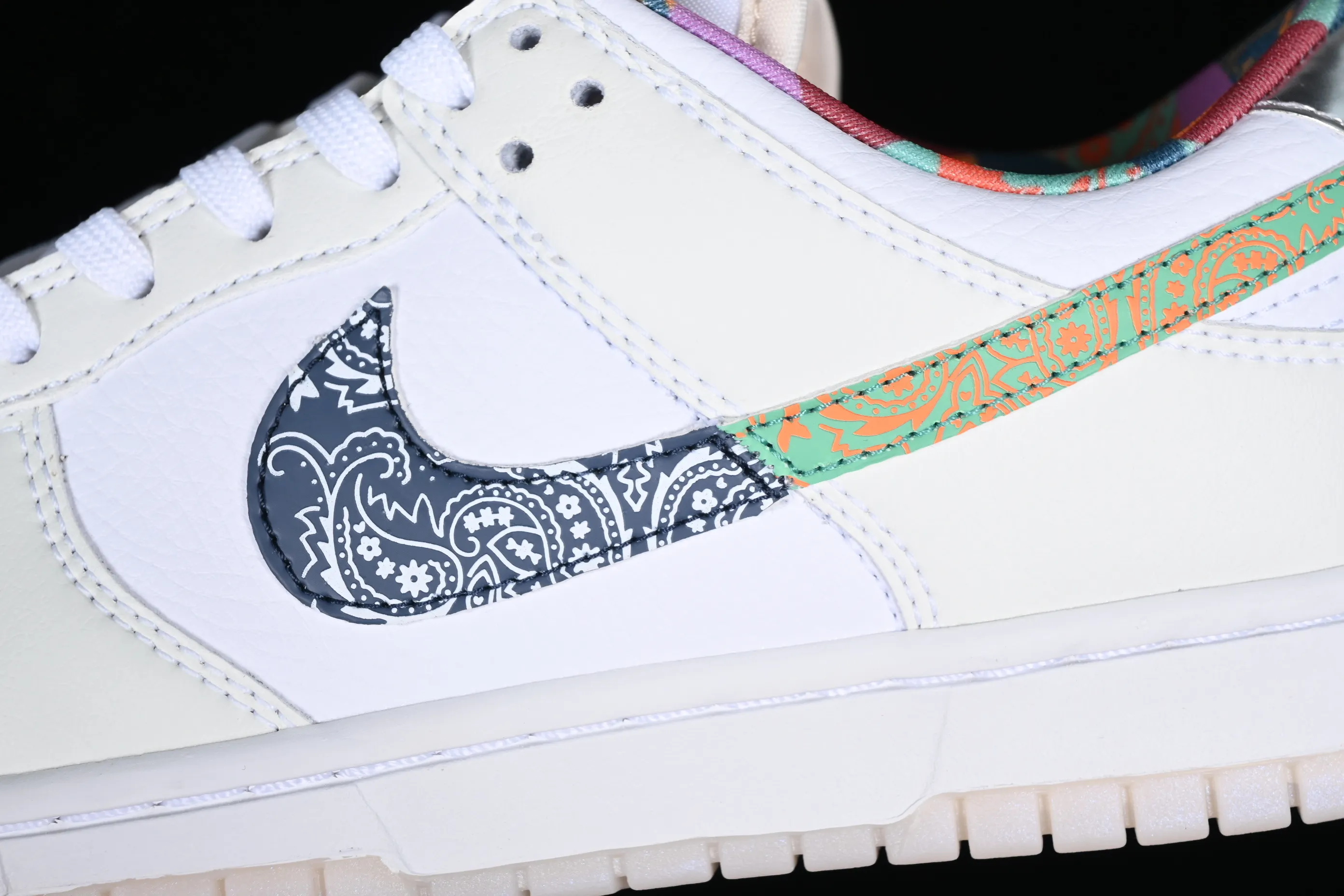 All Categories Nk SB Dunk Series Nk SB Dunk Low Low-top Shoes Nk Dunk Low "Paisley" New Cashew Flower SB Low-top Casual Sports Skateboard Shoes FN8913-141